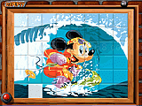 Play Sort my tiles surfing mickey