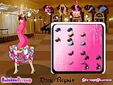 Play Flamenco dancer dressup