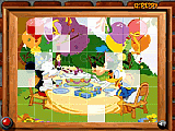 Play Sort my tiles goffy, mickey , and donald