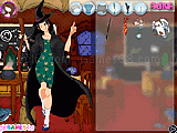 Play Cassandra the witch dress up