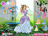 Play Joyful princess dress up