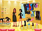 Play Glamour time assisted dress up