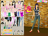 Play Attitude girl dress up