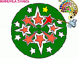Play Mandala stars coloring