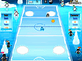 Play Penguin hockey