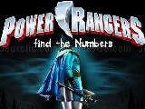 Play Power rangers find the numbers
