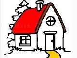 Spielen Coloring houses -1