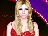 Play Kesha popstar dress up