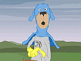 Play Super retarded dog