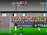 Play Head action soccer