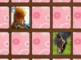 Play Memory game: horses!