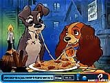 Play Hidden alphabets - lady and the tramp