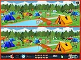 Play Camping - spot the difference