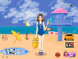 Play Life guard dress up