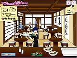 Play Waitress in a japanese restaurant