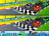 Play Racing cartoon differences