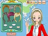 Play Weather girl make up game