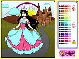 Play Castle of princess coloring game