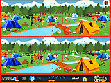 Play Camping spot the differences