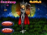 Play Halloween party dress up game
