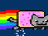 Play Nyan cat's idle adventure