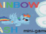 Play Rainbow dash minigame
