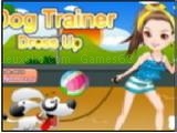 Play Dog trainer dress up