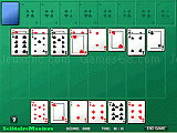 Play Algerian patience solitaire