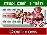 Play Mexican train dominoes