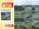 Play Row puzzle - the river