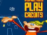 Play johnny catch and the snow flakes