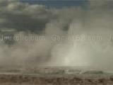 Play gushing geysers