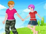 Play spring outing couple