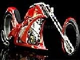 Play Red and white motorcycle puzzle