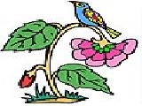 Play Colorful sparrow coloring