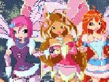 Play Bloom happy new year rotating puzzle