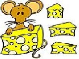 Play Mouse and cheese coloring
