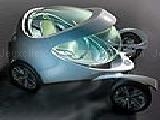 Play Futuristic small  car puzzle