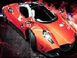 Play Flame colored car puzzle