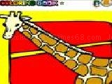 Play Giraffe coloring game