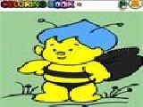 Play Bee coloring game