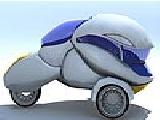 Play Three wheeled car slide puzzle