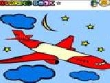 Play Passenger plane coloring game