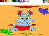 Play Cute rabbit coloring game