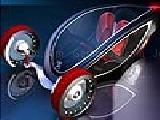 Play Red wheeled car puzzle