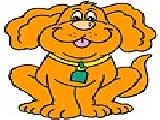 Play Happy dog coloring