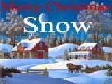Play Puzzles merry christmas snow
