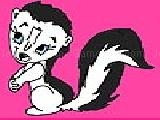 Play Sweet skunk coloring