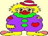 Play Sweet clown coloring