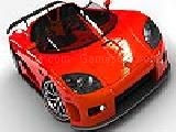Play Majestic red car puzzle